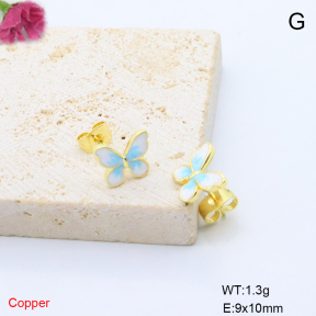 F6E302158baka-L017  Fashion Copper Earrings