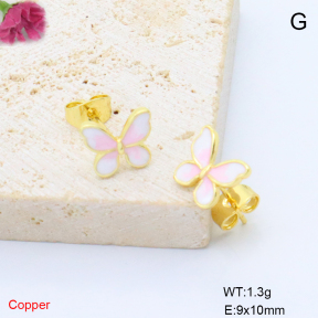 F6E302160baka-L017  Fashion Copper Earrings