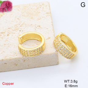 F6E405862ablb-L017  Fashion Copper Earrings