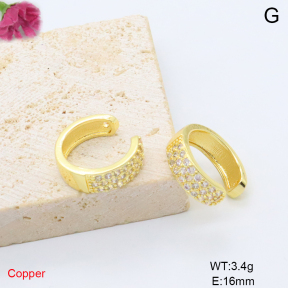 F6E405863ablb-L017  Fashion Copper Earrings