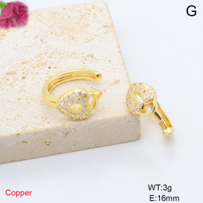 F6E405867ablb-L017  Fashion Copper Earrings