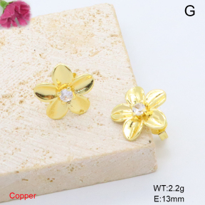 F6E405871ablb-L017  Fashion Copper Earrings