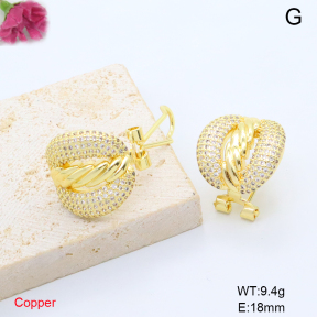 F6E405873bhva-L017  Fashion Copper Earrings