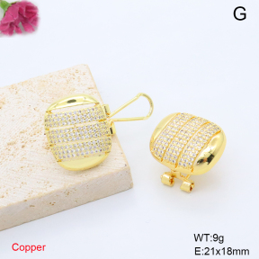 F6E405875bhva-L017  Fashion Copper Earrings