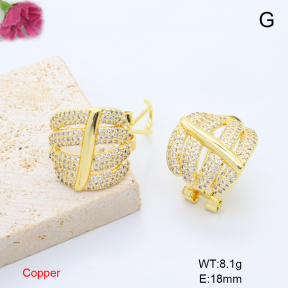 F6E405878bhva-L017  Fashion Copper Earrings