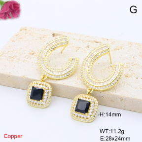 F6E405882ahjb-L017  Fashion Copper Earrings