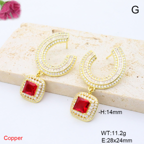 F6E405884ahjb-L017  Fashion Copper Earrings