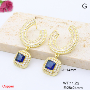 F6E405885ahjb-L017  Fashion Copper Earrings