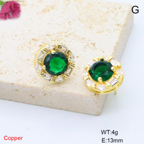 F6E405895vbmb-L017  Fashion Copper Earrings