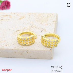 F6E405900ablb-L017  Fashion Copper Earrings