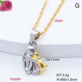 F6N201184avja-L017  Fashion Copper Necklace
