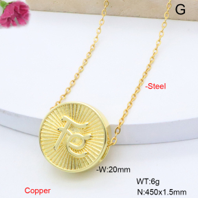 F6N201187vaia-L017  Fashion Copper Necklace