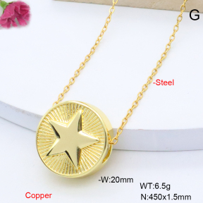 F6N201188vaia-L017  Fashion Copper Necklace