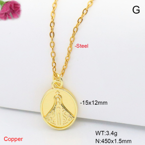 F6N201196aahl-L017  Fashion Copper Necklace