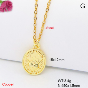 F6N201197aahl-L017  Fashion Copper Necklace