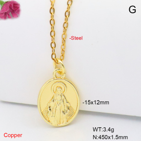 F6N201199aahl-L017  Fashion Copper Necklace