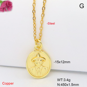 F6N201200aahl-L017  Fashion Copper Necklace