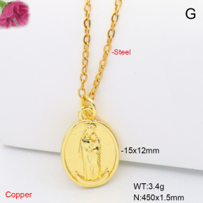 F6N201202aahl-L017  Fashion Copper Necklace