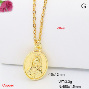F6N201204aahl-L017  Fashion Copper Necklace
