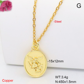 F6N201206aahl-L017  Fashion Copper Necklace