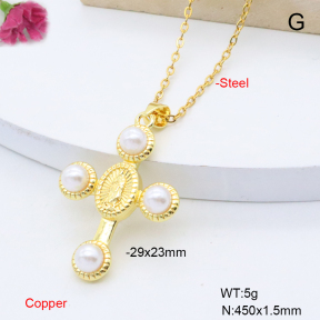 F6N301819avja-L017  Fashion Copper Necklace
