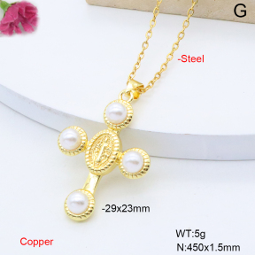 F6N301820avja-L017  Fashion Copper Necklace