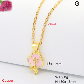 F6N301830vaia-L017  Fashion Copper Necklace