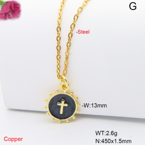 F6N301831vaia-L017  Fashion Copper Necklace
