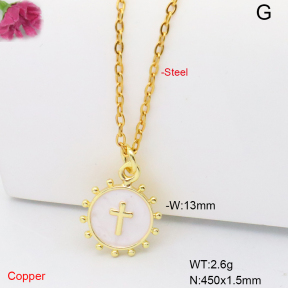 F6N301833vaia-L017  Fashion Copper Necklace