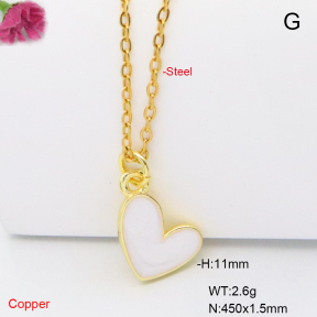 F6N301838vaia-L017  Fashion Copper Necklace