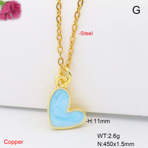 F6N301839vaia-L017  Fashion Copper Necklace