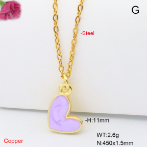 F6N301840vaia-L017  Fashion Copper Necklace