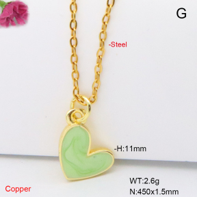 F6N301842vaia-L017  Fashion Copper Necklace