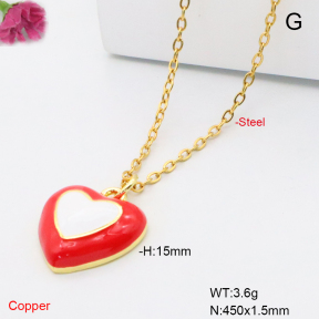 F6N301844vail-L017  Fashion Copper Necklace