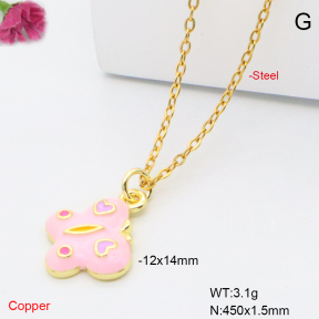 F6N301848vail-L017  Fashion Copper Necklace