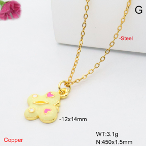 F6N301849vail-L017  Fashion Copper Necklace