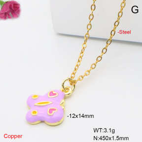 F6N301850vail-L017  Fashion Copper Necklace