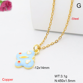 F6N301851vail-L017  Fashion Copper Necklace
