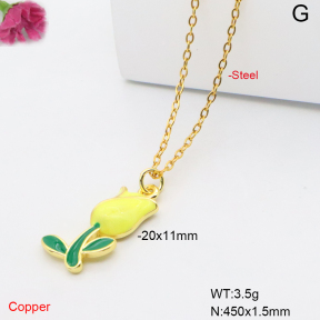 F6N301859vaia-L017  Fashion Copper Necklace