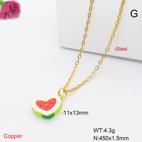 F6N301861vaia-L017  Fashion Copper Necklace