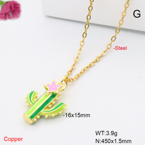 F6N301862vail-L017  Fashion Copper Necklace