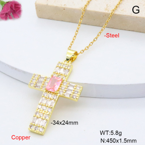 F6N409333vbmb-L017  Fashion Copper Necklace