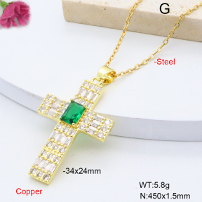 F6N409335vbmb-L017  Fashion Copper Necklace