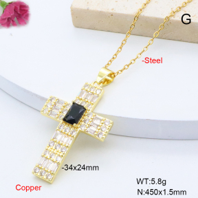 F6N409336vbmb-L017  Fashion Copper Necklace