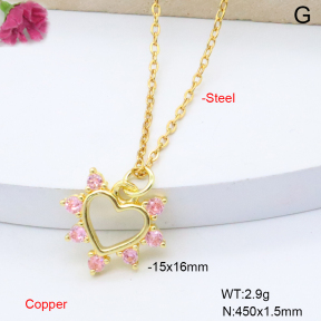 F6N409349vail-L017  Fashion Copper Necklace