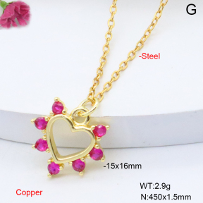 F6N409351vail-L017  Fashion Copper Necklace