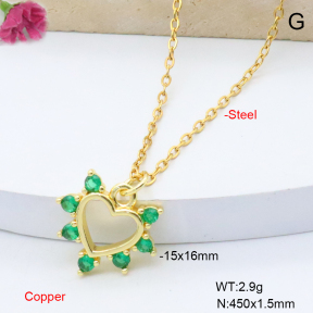 F6N409352vail-L017  Fashion Copper Necklace