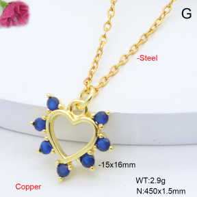 F6N409354vail-L017  Fashion Copper Necklace