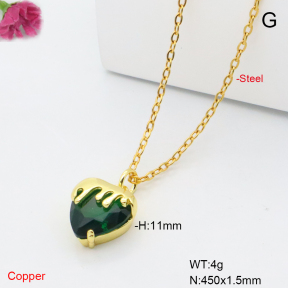 F6N409387avja-L017  Fashion Copper Necklace