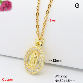 F6N409393vail-L017  Fashion Copper Necklace